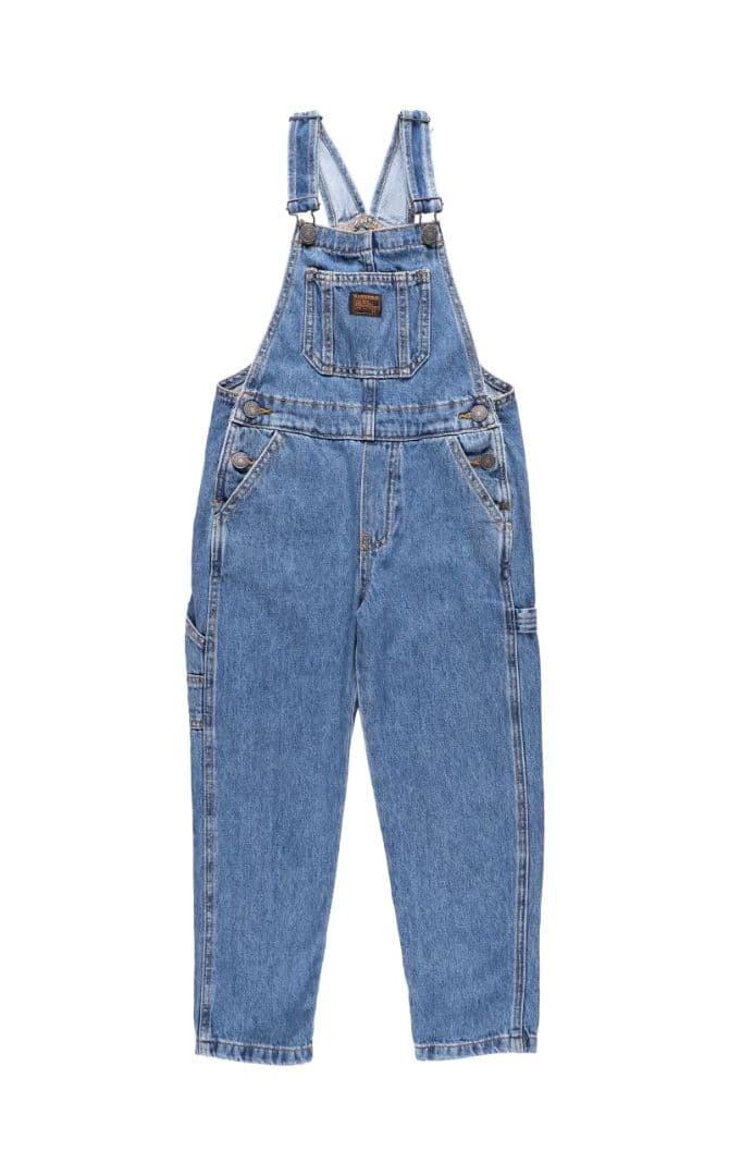 Klassiske blå denim-overalls