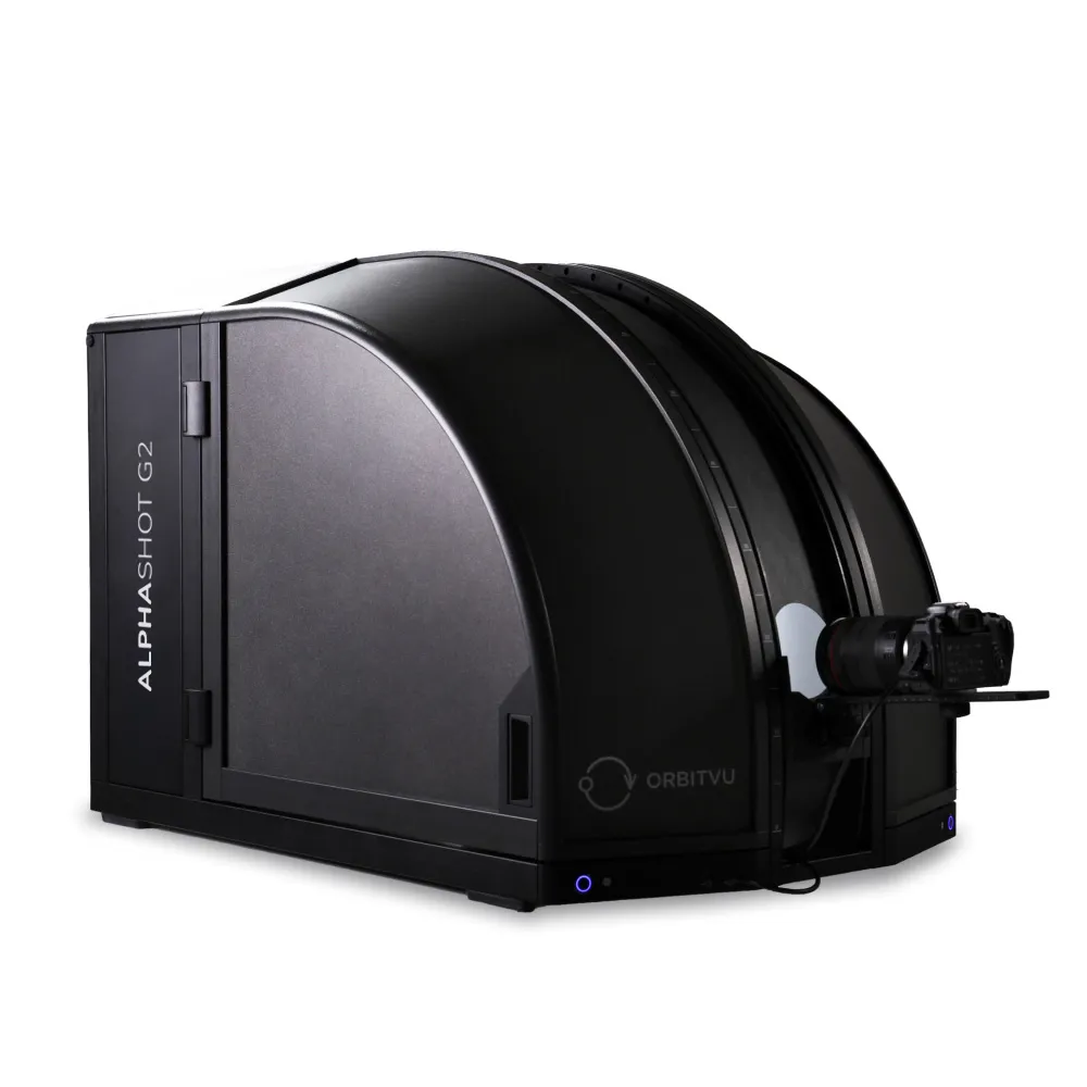 Forhåndsvisning af specifikationer for Alphashot Pro G2