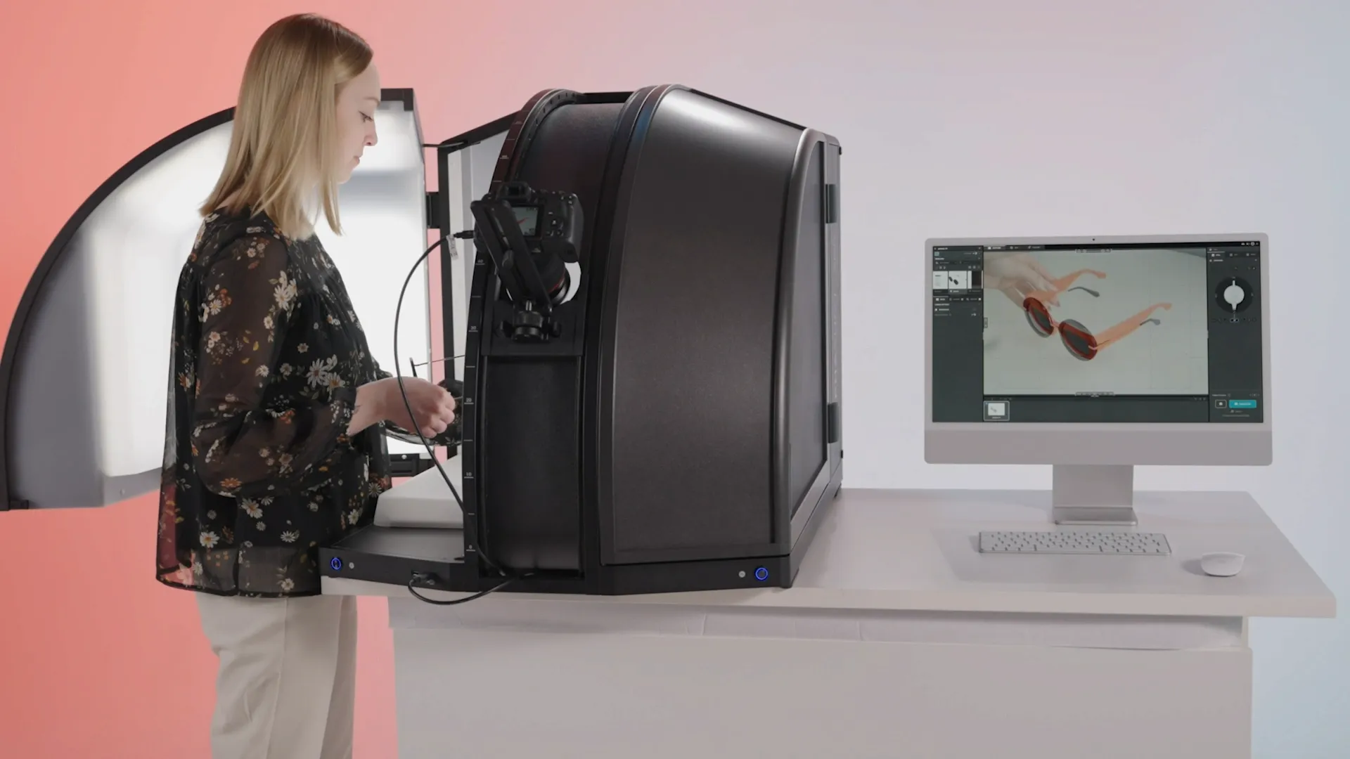Video om arbejdsgangen med Alphashot Pro G2