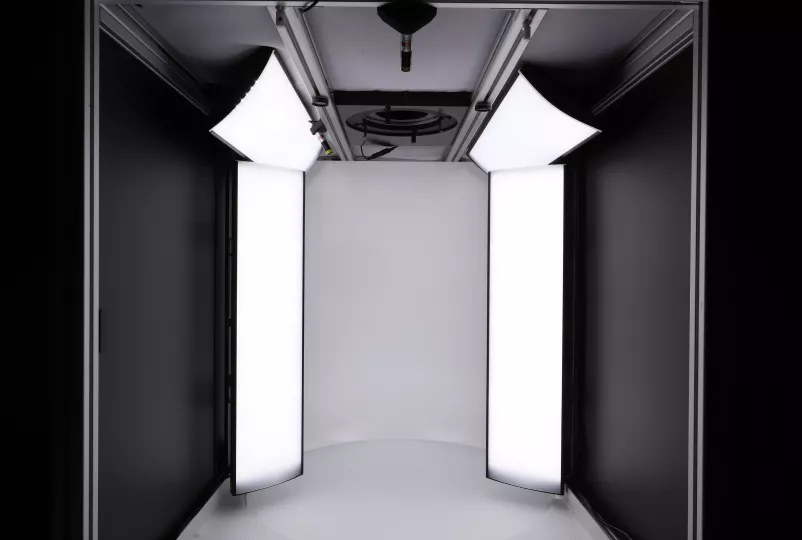 Egenproducerede LED-lys på Alphashot XL