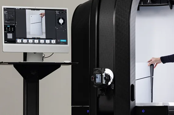 Fleksibel kamerapositionering på Alphashot XL G2