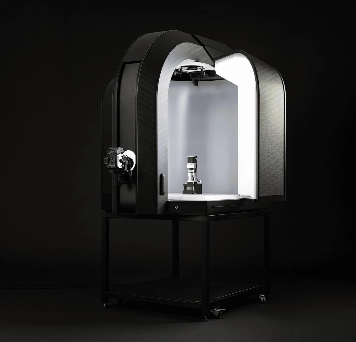Alphashot XL G2-enhed, studiebillede fra en vinkel
