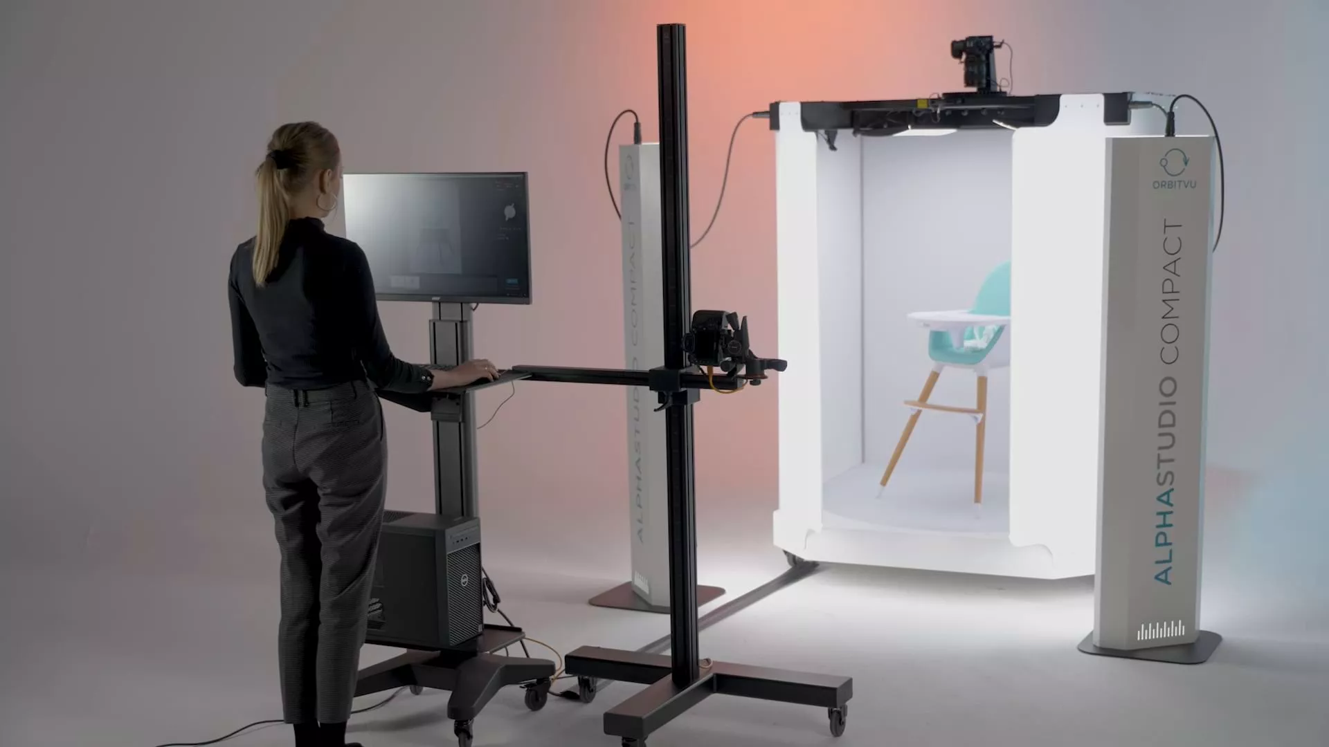 Video om arbejdsgangen med Alphastudio Compact