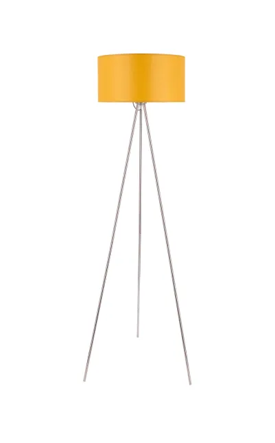 Packshot af gul lampe