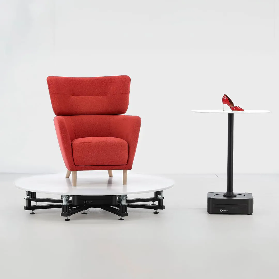 Forhåndsvisning af specifikationer for Orbitvu 360 Turntables