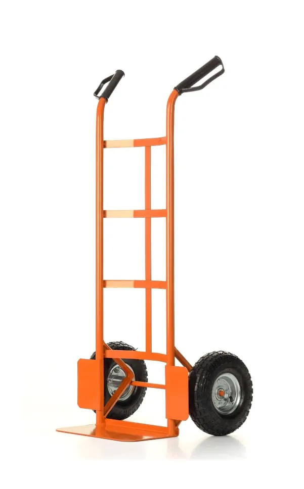 Packshot af orange trolley